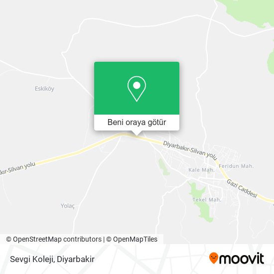 Sevgi Koleji harita