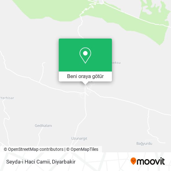 Seyda-i Haci Camii harita