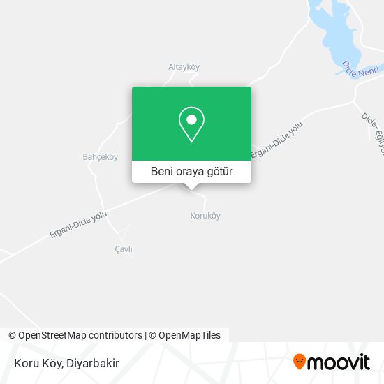 Koru Köy harita