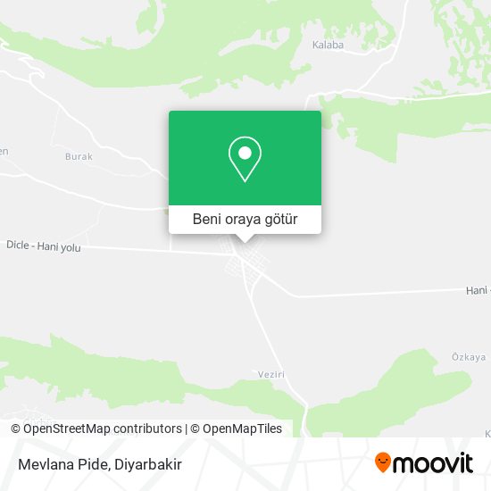 Mevlana Pide harita