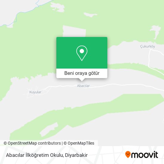 Abacılar İlköğretim Okulu harita