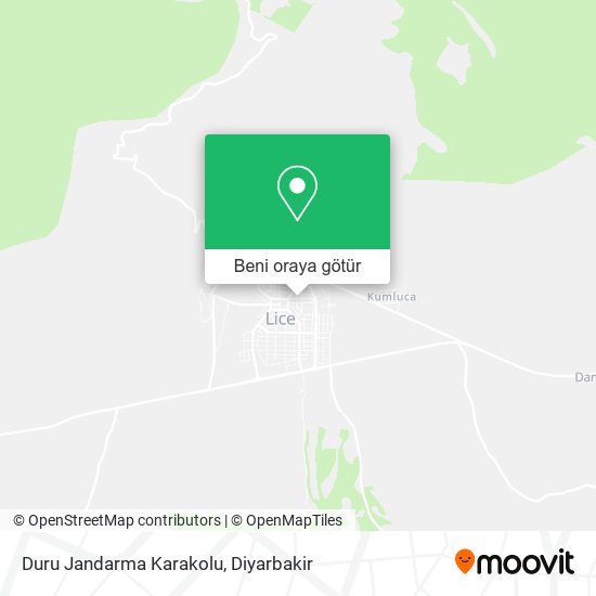 Duru Jandarma Karakolu harita