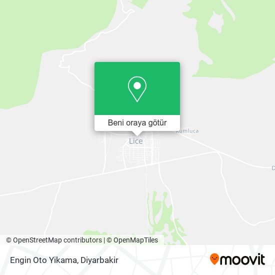 Engin Oto Yikama harita