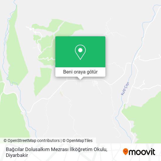 Bağcılar Dolusalkım Mezrası İlköğretim Okulu harita