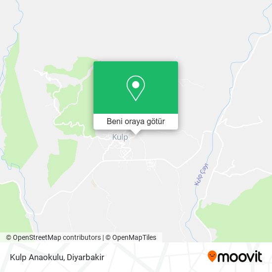 Kulp Anaokulu harita