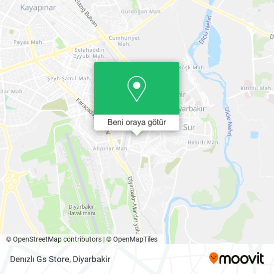 Denızlı Gs Store harita
