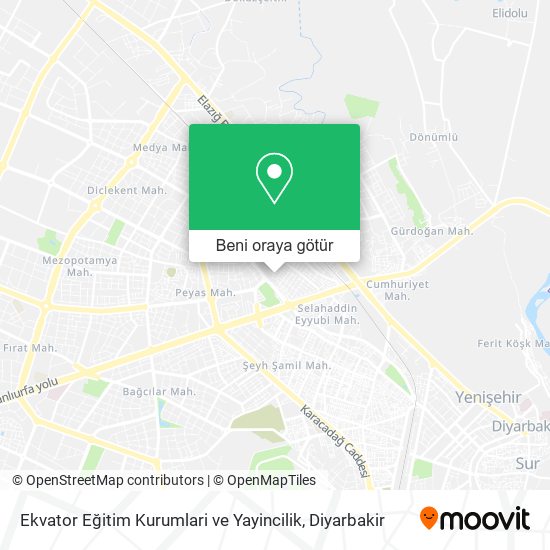 Ekvator Eğitim Kurumlari ve Yayincilik harita