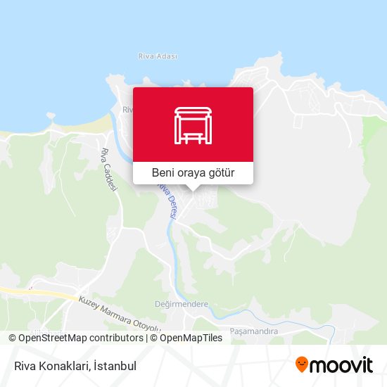 Riva Konaklari harita