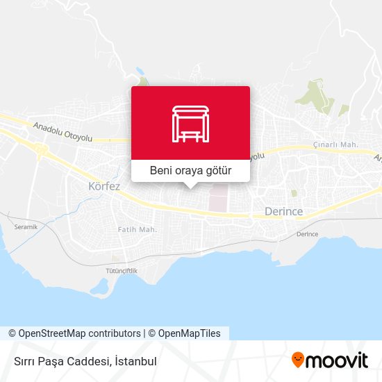 Sırrı Paşa Caddesi harita