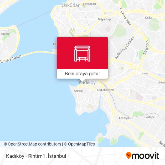 Kadıköy - Rihtim1 harita