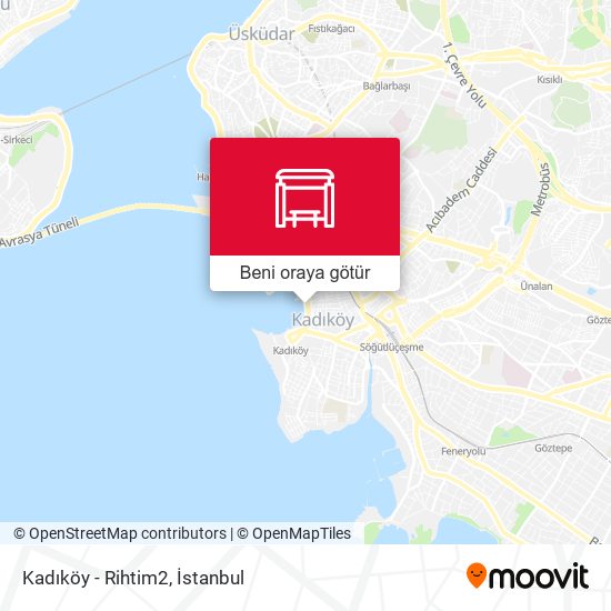 Kadıköy - Rihtim2 harita