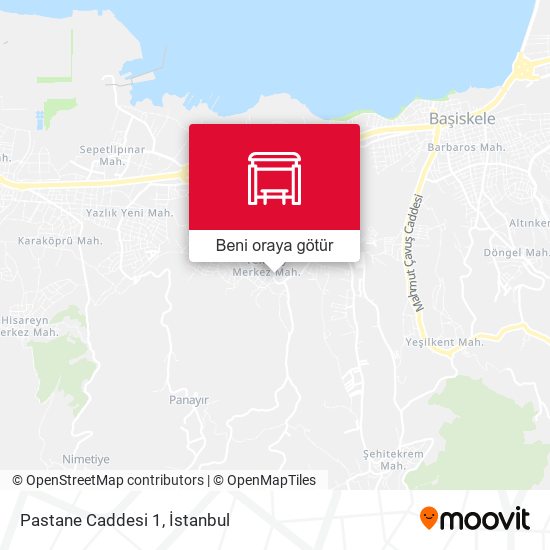 Pastane Caddesi 1 harita
