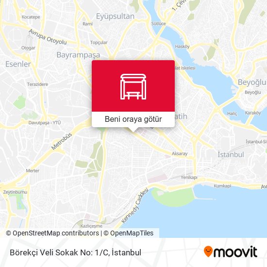 Börekçi Veli Sokak No: 1/C harita