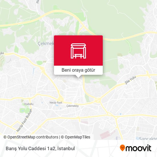 Barış Yolu Caddesi 1a2 harita