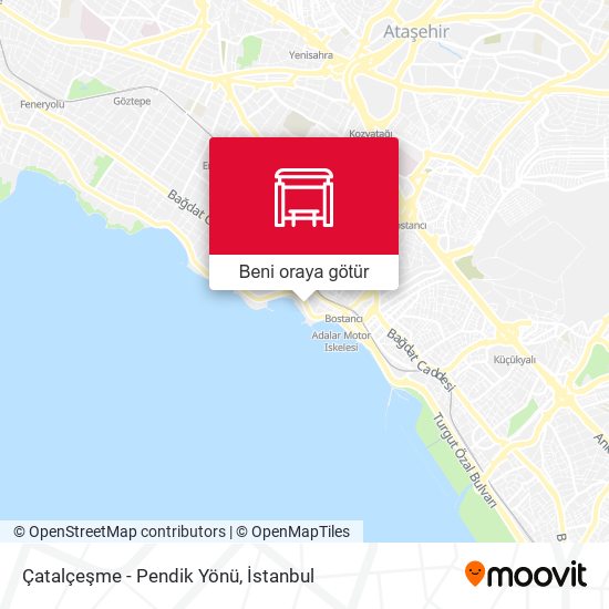 Çatalçeşme - Pendik Yönü harita