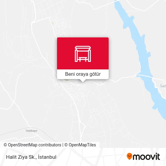 Halit Ziya Sk. harita