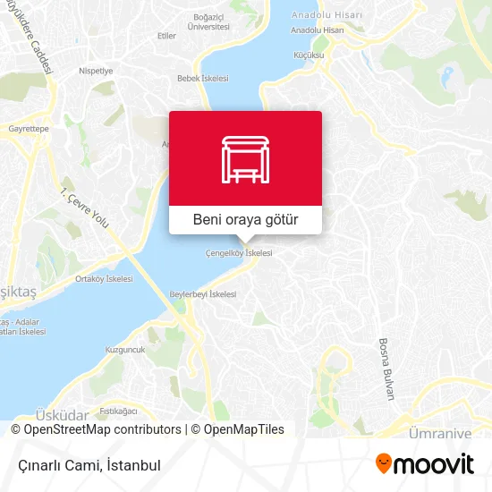 Çınarlı Cami harita