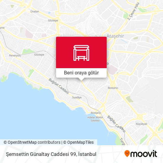 Şemsettin Günaltay Caddesi 99 harita