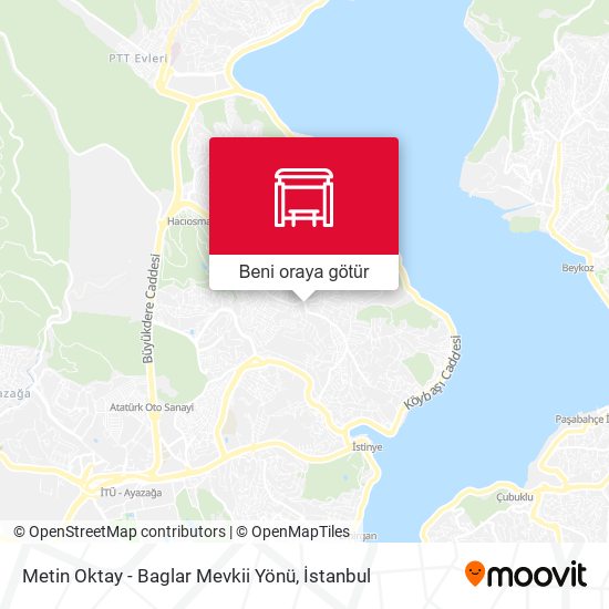 Metin Oktay - Baglar Mevkii Yönü harita