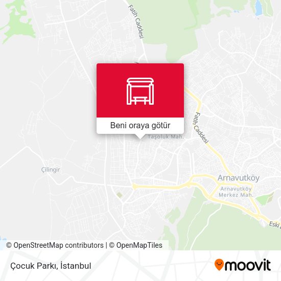 Çocuk Parkı harita