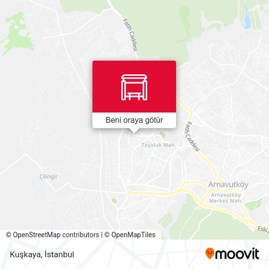 Kuşkaya harita