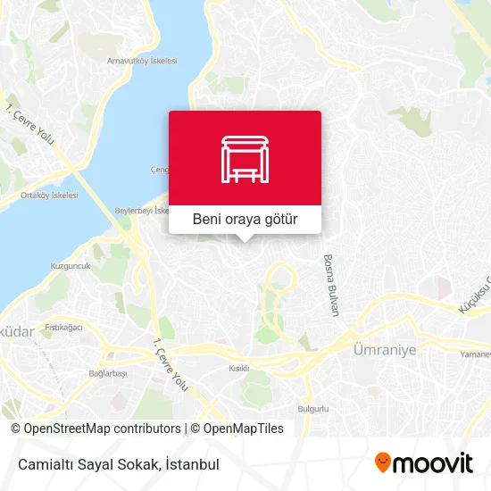 Camialtı Sayal Sokak harita