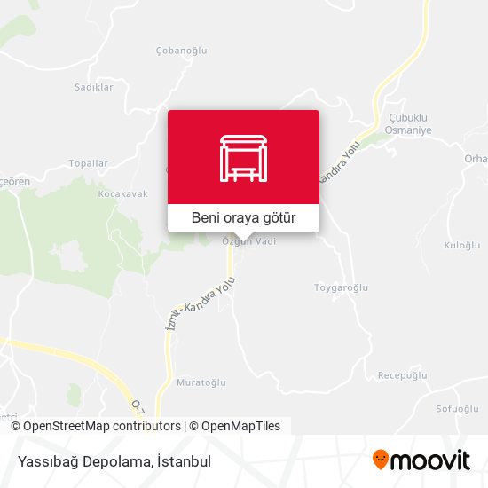 Yassıbağ Depolama harita