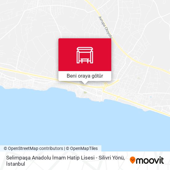 Selimpaşa Anadolu İmam Hatip Lisesi - Silivri Yönü harita