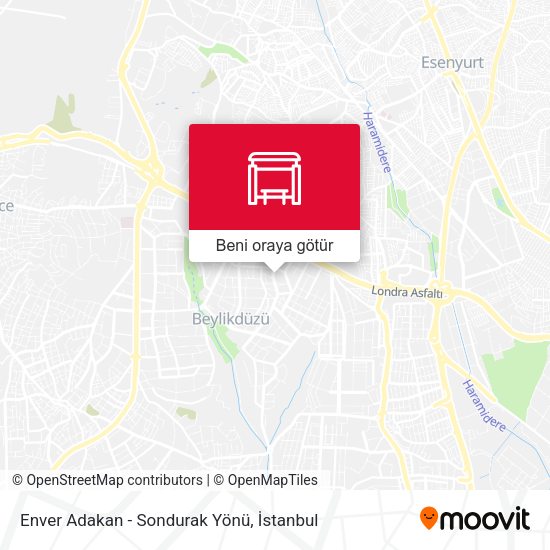 Enver Adakan - Sondurak Yönü harita