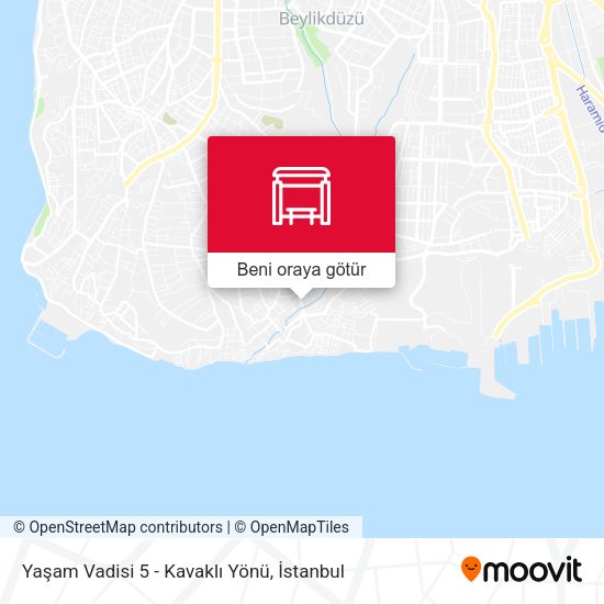 Yaşam Vadisi 5 - Kavaklı Yönü harita