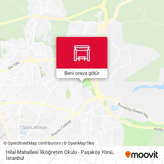 Hilal Mahallesi İlköğretim Okulu - Paşaköy Yönü harita
