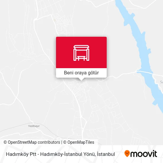 Hadımköy Ptt - Hadımköy-İstanbul Yönü harita