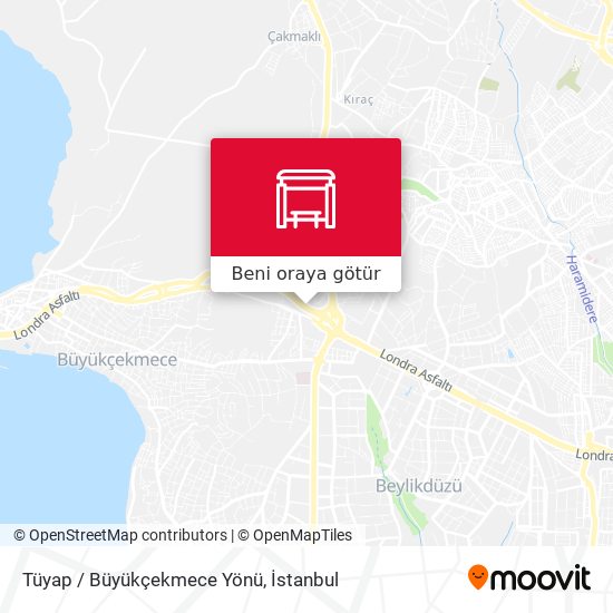 Tüyap / Büyükçekmece Yönü harita