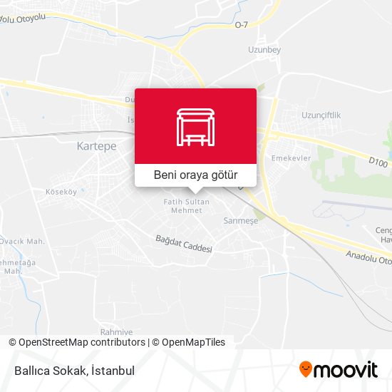 Ballıca Sokak harita