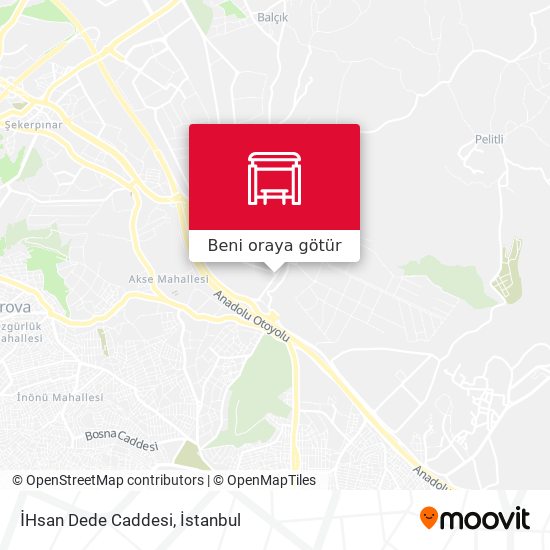İHsan Dede Caddesi harita