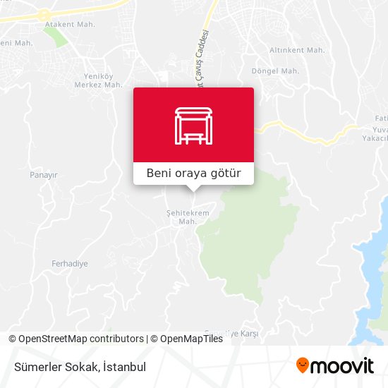 Sümerler Sokak harita