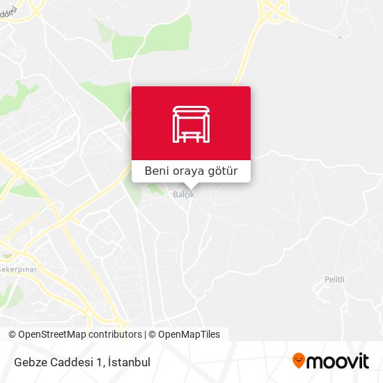 Gebze Caddesi 1 harita