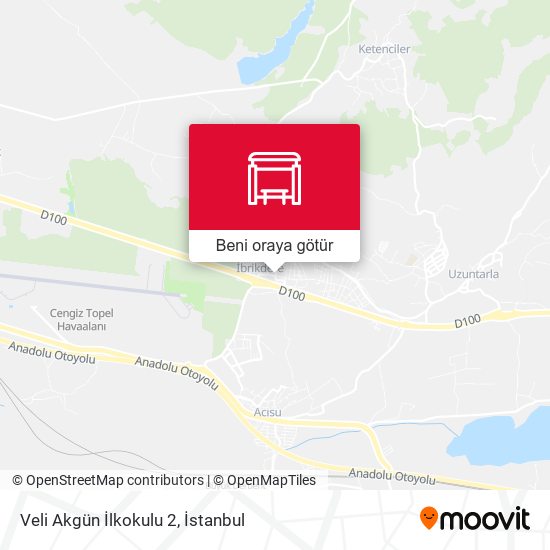 Veli Akgün İlkokulu 2 harita