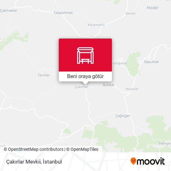 Çakırlar Mevkii harita