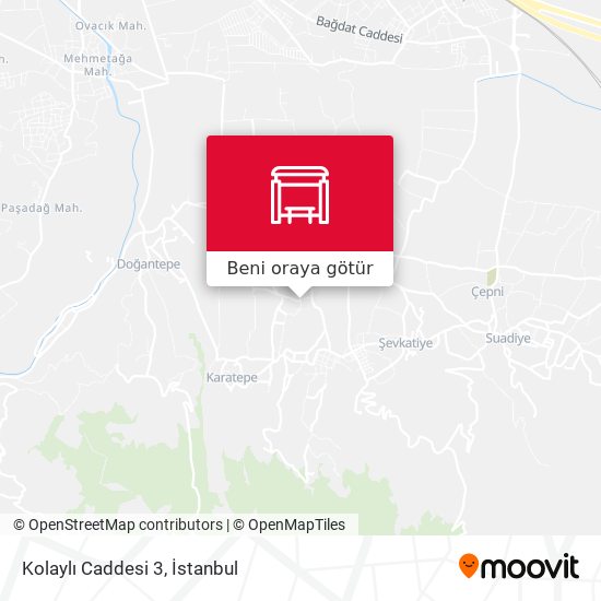 Kolaylı Caddesi 3 harita
