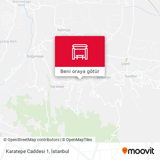 Karatepe Caddesi 1 harita