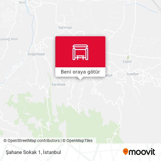 Şahane Sokak 1 harita
