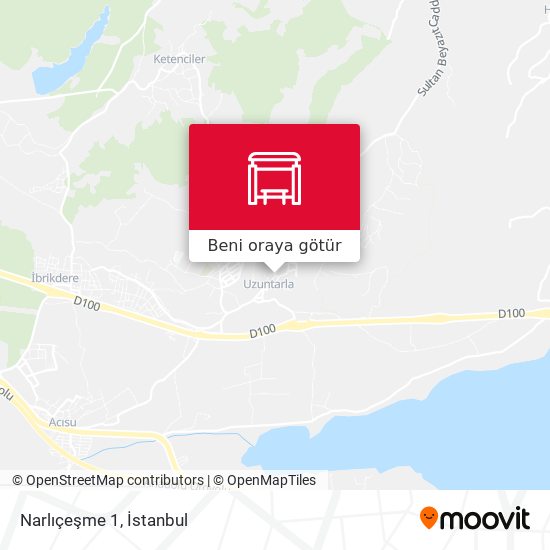 Narlıçeşme 1 harita
