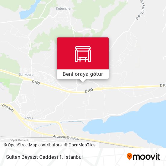 Sultan Beyazıt Caddesi 1 harita