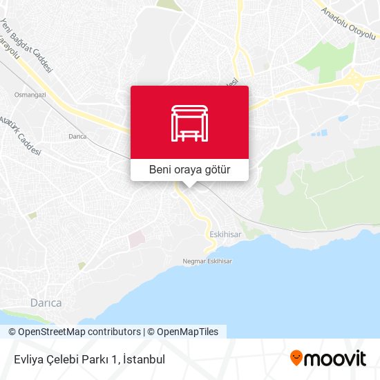 Evliya Çelebi Parkı 1 harita