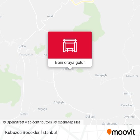 Kubuzcu Böcekler harita