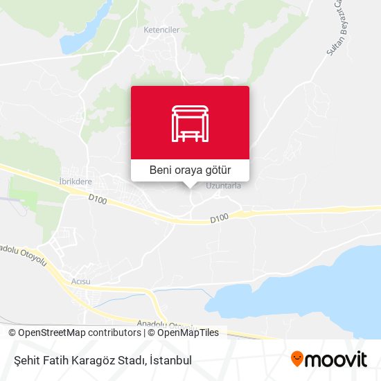 Şehit Fatih Karagöz Stadı harita