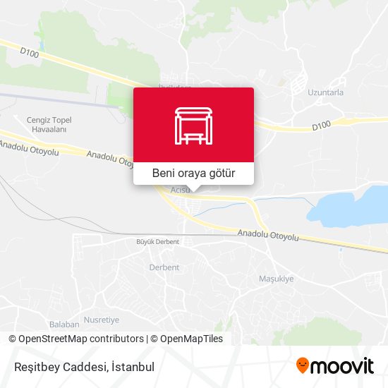 Reşitbey Caddesi harita