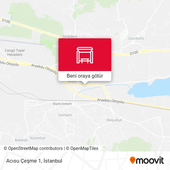 Acısu Çeşme 1 harita