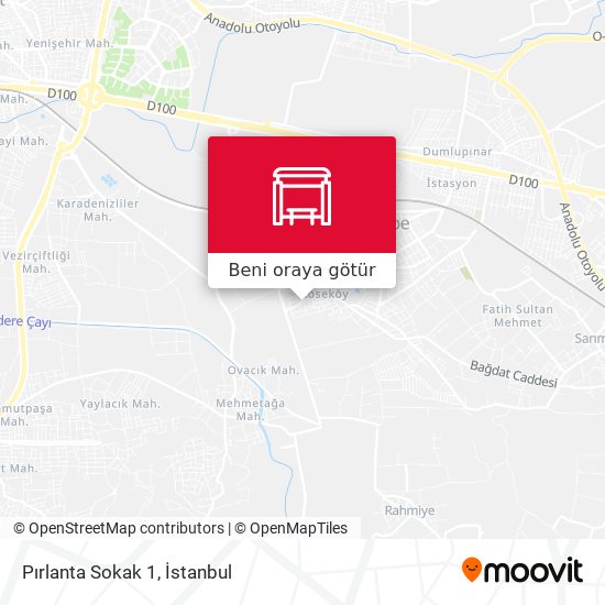 Pırlanta Sokak 1 harita